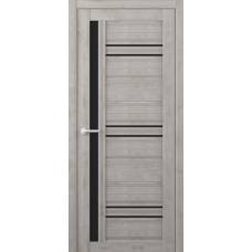 Дверь межкомнатная ALBERO West НЕВАДА Графит, стекло черное Дверь межкомнатная ALBERO West НЕВАДА Графит, стекло черное